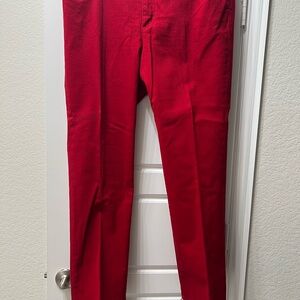 Ralph Lauren Women's Red Boot Cut Jeans